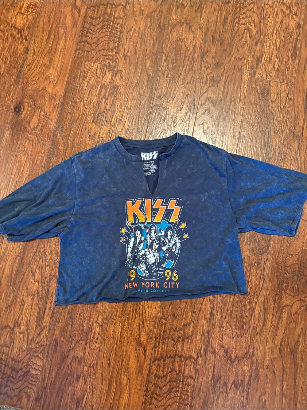 KISS crop top
